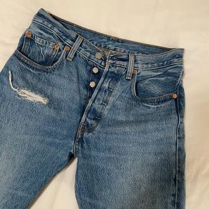 LEVI 501s SKINNY JEANS